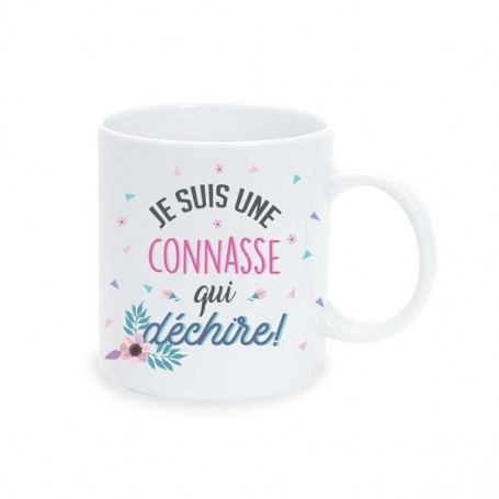 Mug « je suis une connasse qui déchire »