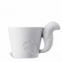 Mug écureuil avec anse 3D queue d’animal 