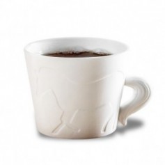 Mug cheval gravé avec anse queue en 3D