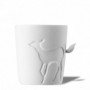 Mug biche avec poignée queue d’animal 