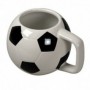 Tasse en forme de balle de foot 