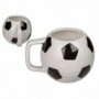 Tasse en forme de balle de foot 