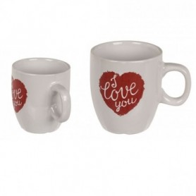 Tasses cœurs I love you 