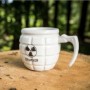 Tasse grenade avec anse cuillère 