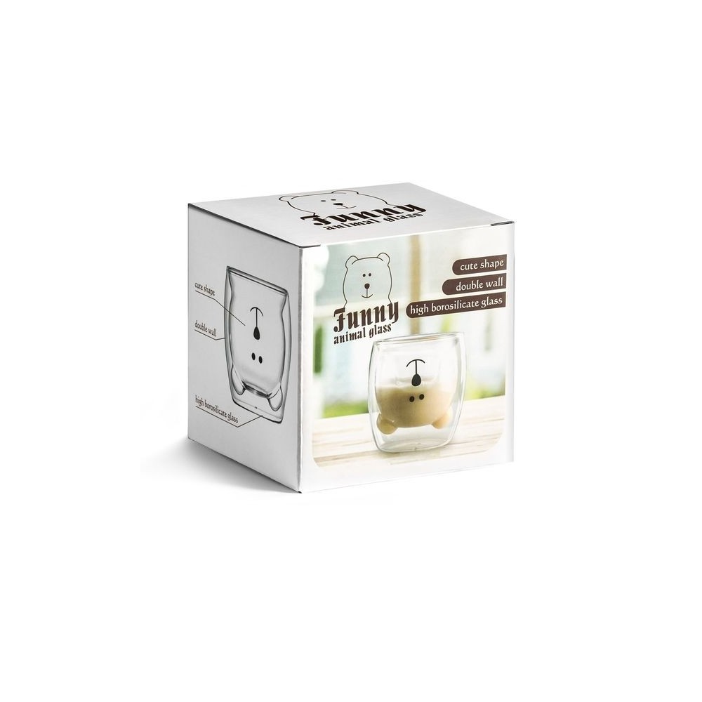 Affar House  Tasse Double Paroi Ours 250ml