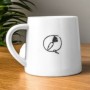 Mug esquisse de lapin queue en 3D