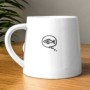 Mug croquis de chat avec queue en 3D 