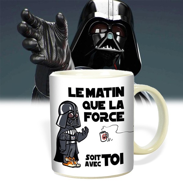 Star Wars que la force soit avec toi dans un mug