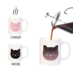 Mug thermoréactif Chat