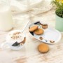 Set tasse et assiette motif chat avec cuillère
