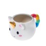Mug licorne à anse arc-en-ciel