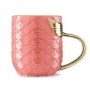 Tasse écaille et queue de sirène rose