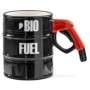 Mug bio fuel à anse pompe à essence