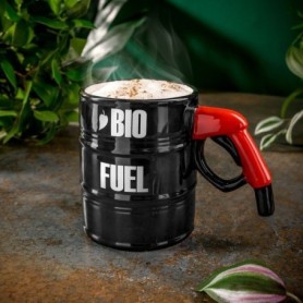 Mug bio fuel à anse pompe à essence