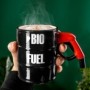 Mug bio fuel à anse pompe à essence
