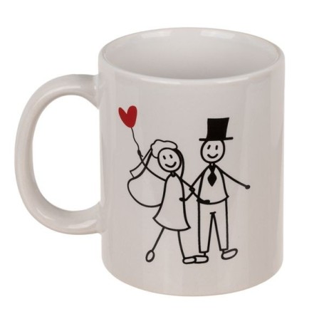 Tasse à illustration mariés