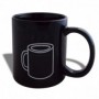 Mug thermo réactif boisson chaude fumante 