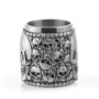 Tasse en acier inox skull 