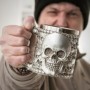 Tasse en acier inox skull 