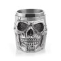 Tasse en acier inox skull 