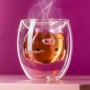 Verre double paroi cochon
