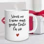 Mug romantique Viens on s’aime mais genre toute la vie