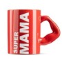 Tasse à inscription Super Mama bras musclé