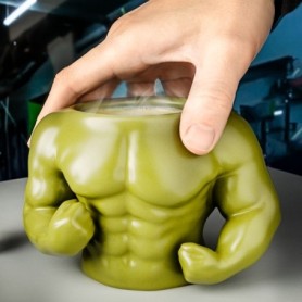 Tasse buste musclé vert mug musculation